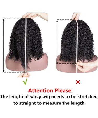 14 Short Curly Bob Human Hair Wig for Black Women with 13x6 T Part Lace Front - Natural Color, 150% Density - Buy Online on GoSupps.com