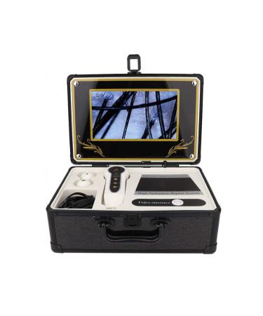 9 Inch LCD Skin Hair Follicle Detector 50X/200X Hair Analyzer 15 Inch Scalp Hair Follicle Detector HD LCD Screen Four Colors Skin Pigment Detector Analyzer