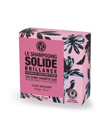 Yves Rocher Shine Shampoo Bar for Dull or Colored Hair 60 g./2.1 oz.