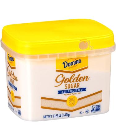 Domino Golden Granulated Sugar, 3.125 LB Easy Baking Tub