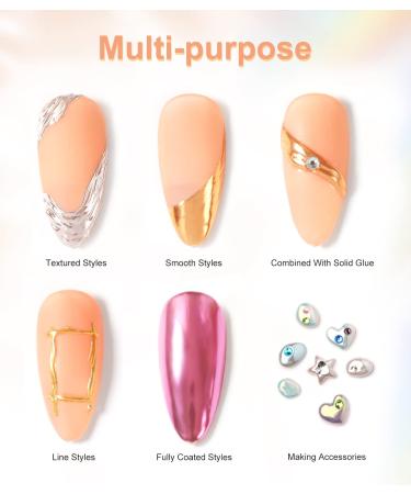 12 Jar Glitter Powder Set - Reflective Mirror Effect & Chrome Powder with 12 Eyeshadow Brushes | International Shipping Available - Buy Online on GoSupps.com