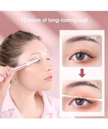TouchBeauty Heated Electric Eyelash Curler - Double Heating Wires, Wand-Shaped Tip, Temperature Sensor - Fast Heating for Long-Lasting Curled Lashes - Buy Online on GoSupps.com