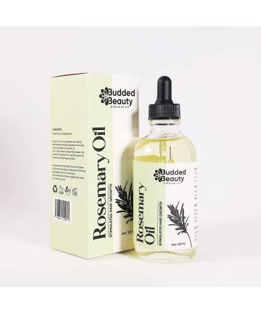 Natural Rosemary Essential Oil for Hair Growth | Effective Hair Treatment for Women & Men with Dropper Bottle - Buy Online on GoSupps.com