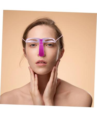 Ipetboom 3pcs set Use Tool Grooming De Makeup Stamp Full for Pencil Stereo Reusable Stencil Maquillaje mediumx3pcs Violetx3pcs - Buy Online on GoSupps.com