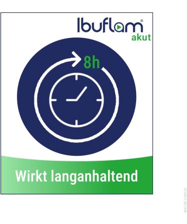 Ibuflam Acute 400 mg Tablets - Fast Pain Relief & Fever Reducer - 100 Tablets (2 x 50 pcs) - International Shipping Available - Buy Online on GoSupps.com
