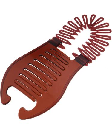 Ponytailer Hair Styling Tool Modern Banana Clip Interlocking Comb French Side Comb For Women Girls DIY Hair Style(Black) banana clip - Buy Online on GoSupps.com