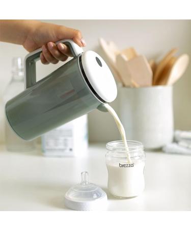 Baby Brezza One Step Motorized Baby Formula Mixing Pitcher No Air Bubble Electric Mixing for Infant Formula Powder for Baby Bottles - Large Capacity Mix 28oz of Formula - Portable for Travel - Buy Online on GoSupps.com