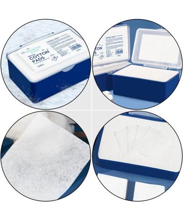 Minkissy 1000 Cotton Make-Up Pads | Eco-Friendly Facial Towels for Perfect Skin Care - Buy Online on GoSupps.com