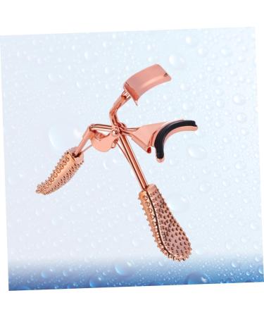 Housoutil Eyelash Holder Eyelash Curler Makeup Eyelashories Mini Eyelashories Anti-Skid Handle Eyelashories Makeup Accessories Rose Gold Non-Slip 10*3.5cm - Buy Online on GoSupps.com
