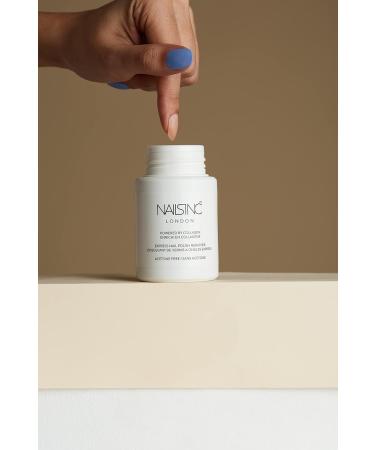 Nails.INC Rapid Nail Polish Remover Pot Formulated with Collagen to Promote Nail Strength and Growth Chocolate Scented Acetone Free Cruelty Free Vegan - Buy Online on GoSupps.com