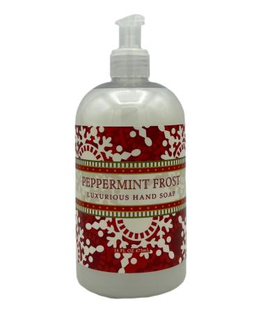 Greenwich Bay PEPPERMINT FROST Hand Soap with Shea Butter and Peppermint Oil 16oz