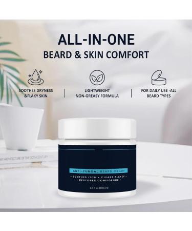 Beard Moisturizing Cream | Organic Cream 100ml Beard Butter - Facial Moisturizer Shaving Care Hairdresser's Care - Buy Online on GoSupps.com