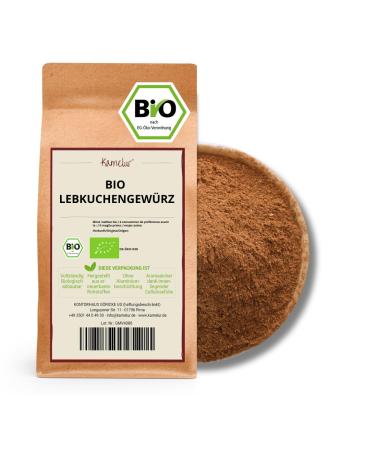 Kamelur 500g Organic Gingerbread Spice - aromatic spice mix for winter enjoyment without additives - ideal for gingerbread - packaged in biodegradable packaging
