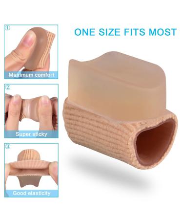 Bunion Corrector & Toe Straightener with Gel Pads | Orthopedic Big Toe Separators & Splint Protector Set | Bunion Pain Relief Sleeves - 1 Pair - Buy Online on GoSupps.com
