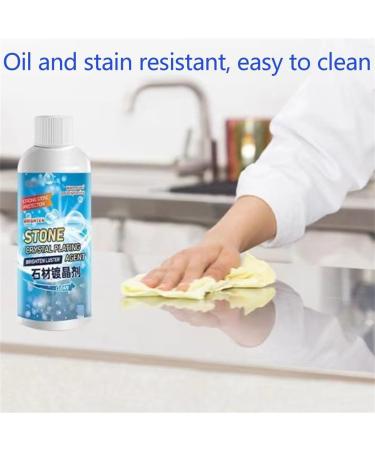 Stone Crystal Plating Agent Marble Cleaner Stone Stain Remover and Renovator Stone Nano Crystal-Plating Agent Stone Crystal Plating Brighten Luster Agent (1PCS) 33.33 ml (Pack of 3) - Buy Online on GoSupps.com