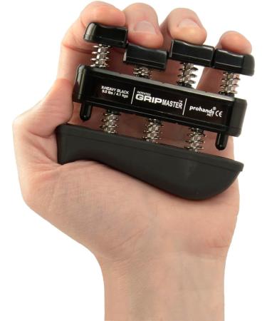 Gripmaster Hand Trainer - X-Heavy Finger Strength Trainer (4.1 kg) | Improve Grip & Rehabilitation - Buy Online on GoSupps.com