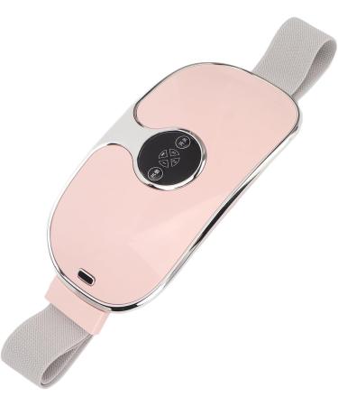 Shop Pink Electrical Heating Massage Device for Women - Adjustable Temp & Vibration for Abdomen & Lumbar Relief - Buy Online on GoSupps.com