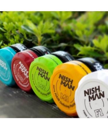 NISHMAN M2 Matte Hair Styling Clay Wax with Keratin 100ml - Unscented Buy Online Internationally - Buy Online on GoSupps.com