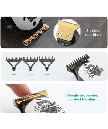 Buy Professional Cordless Hair Clippers for Men - Rechargeable Beard Trimmer & Barber Clipper in Black | Fast International Shipping - Buy Online on GoSupps.com