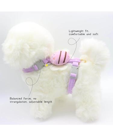 Qixuer Adjustable Rabbit Leash & Crockery Set - Breathable Harness for Small Animals Hamsters Puppies & Cats - Buy Online on GoSupps.com
