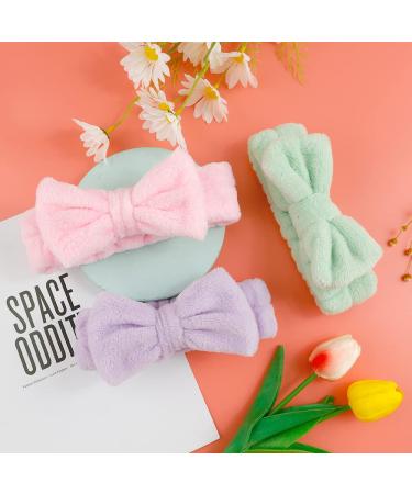3 Pcs Spa Headband for Washing Face & Makeup - Skincare & Towel Headbands - Buy Online on GoSupps.com