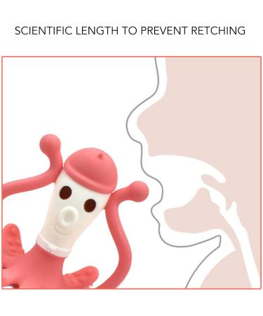 Food Grade Silicone Octopus Teether - Safe Bite & Heat Resistant Baby Teething Toy for International Shipping - Buy Online on GoSupps.com