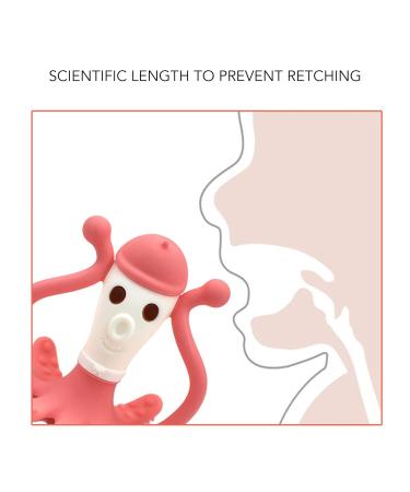 Premium Baby Tooth Toy Bei ring - Silicone Kraken Teething Ring | Food-Grade Bite-Proof & Heat-Resistant for Teething Relief - Buy Online on GoSupps.com