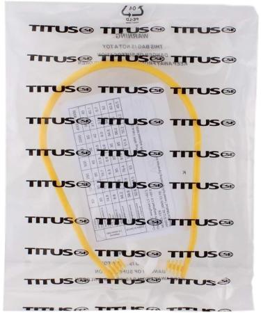 Titus Silicone U-Band Ear Plugs - 28 NRR Reusable, ANSI S3.19 Certified - Buy Online on GoSupps.com