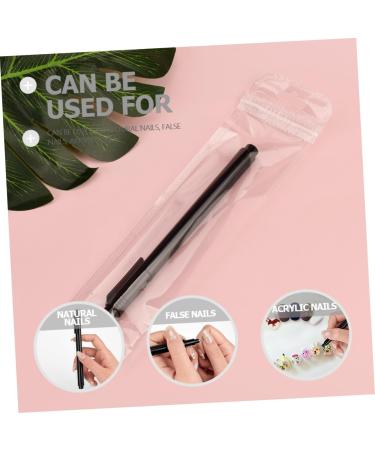 minkissy Nail Pen Liner Pen Nail Polish Nail Brush Pen Gel Nail Tool Extension Gel Pen Drawing Painting Liner Pens Barniz De Gel Para U as Nail Tools Nail Art Pen Abs Simple Draw Flowers 14X1X1CM Black - Buy Online on GoSupps.com