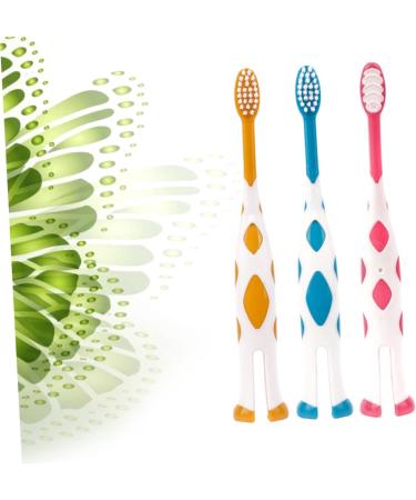 Healvian 6-Pack Kids Toothbrush Set | Travel-Friendly Oral Care for Children | Hygiene & Clean Teeth for Babies & Toddlers - Buy Online on GoSupps.com