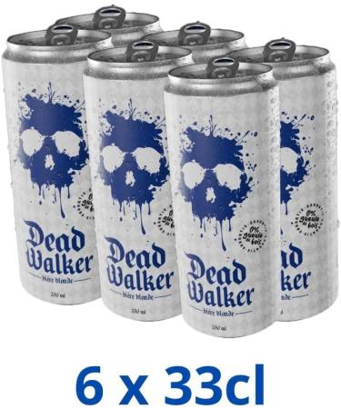 Non-alcoholic beer DEAD WALKER Blonde 0% - Buy Online on GoSupps.com