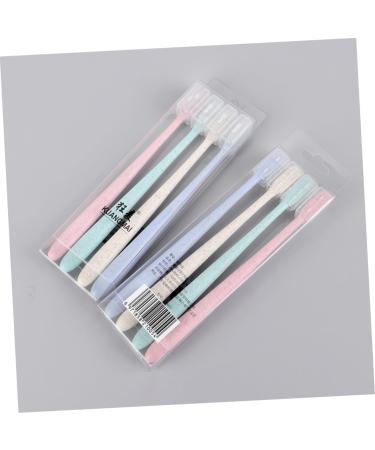 Buy Mobestech Vegan Organic Travel Toothbrush | 2 Boxes of 8 Pieces | Eco-Friendly Manual Care Brush with Cap - International Shipping Available - Buy Online on GoSupps.com