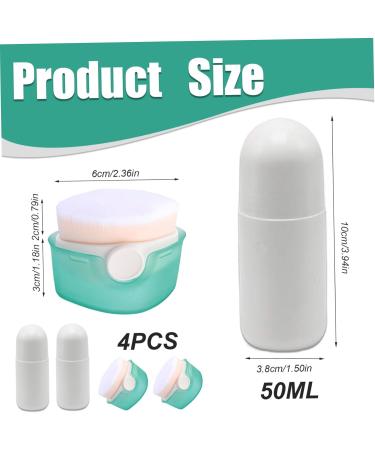 sun cream applicator kids sun cream applicator Portable for Sunscreen Lotion Sunscreen Applicator Set Sunscreen Brush sun buddy applicator 4PCS and 1.7 Oz Bottles with Lid - Buy Online on GoSupps.com