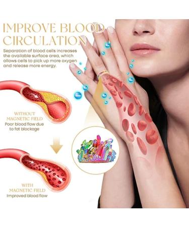 Magnetic Therapy Weight Loss Ring - Adjustable Anti-Fear Lymph Drainage - Therapeutic Relief for Men & Women - Buy Online on GoSupps.com