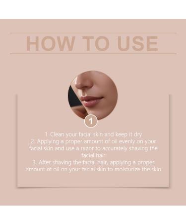  yxcully Dermaplaning Facial Moisturizing Shaving Oil Soothing Vitamin E Essential Oil Deep Moisturizing Non-Irritating Reduces Hair Loss and Dryness (3 pcs) - Buy Online on GoSupps.com