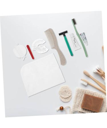 Minkissy Travel Culture Bag - Hotel Hygiene Kit with Travel Toothbrush & Cleaning Set for Guests | Convenient & Essential - Buy Online on GoSupps.com