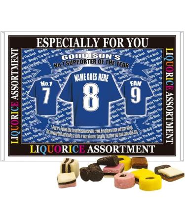 The People's Club Football Shirt Personalised Gift Boxed Sweets - Buy Online on GoSupps.com