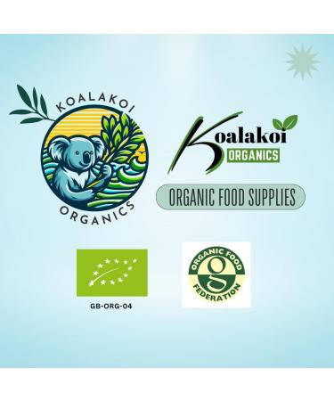 Koalakoi ORGANIC Certified Spelt Grain (400g - 4.5kg | Premium non-GMO 100% Natural no Additives or Preservatives | Packed with fibre and minerals Perfect for home cooking and baking (400g) - Buy Online on GoSupps.com