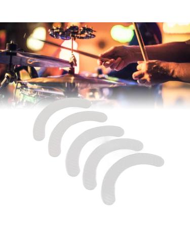 Buy Drum Accessories - 5-Piece Transparent Drum Damper Dot Pattern for Easy Sound Control | Best International Shipping - Buy Online on GoSupps.com