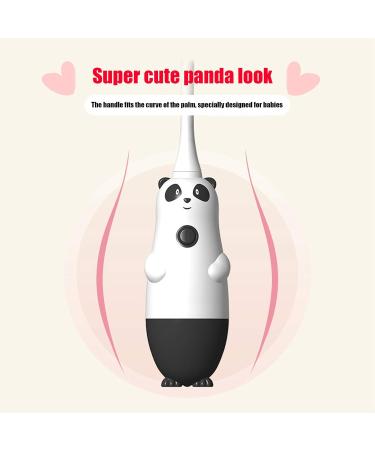 Sonic Electric Toothbrush for Kids 2-12 Years - Soft Hair Panda Pattern Dental Care - Buy Online on GoSupps.com