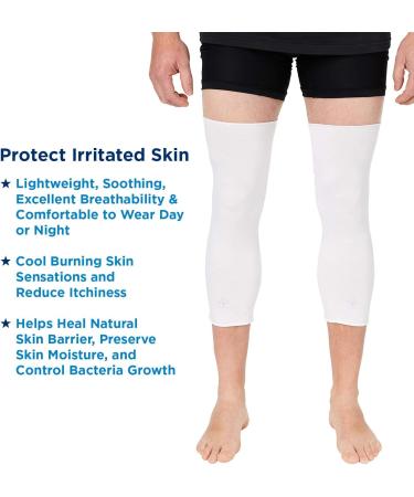 Wet Wrap Bandage for Eczema & Psoriasis Treatment - Arm & Leg Sleeve for Sensitive Skin - Size L - Buy Online on GoSupps.com