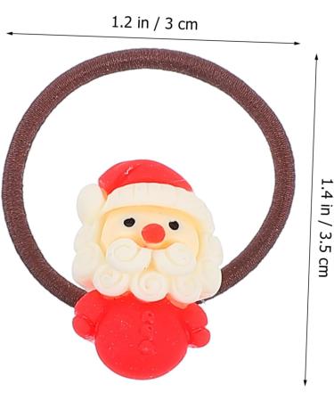 minkissy 5 Pairs Hair Rope Christmas Girls Hair Ring Christmas Party Headwear Xmas Fine Hair Holder Festival Xmas Hair Rings Christmas Hair Ties House Christmas Tree Miss Rubber Band - Buy Online on GoSupps.com