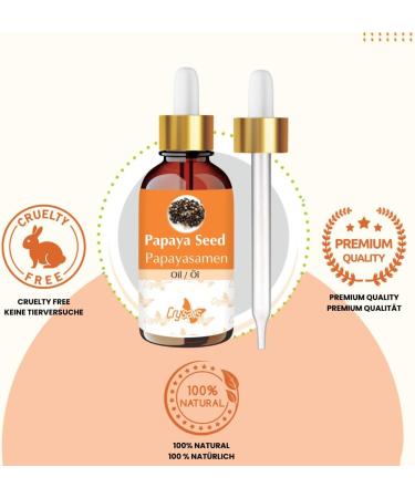  CRYSALIS Chrysalis Papaya Seed Oil (Carica Papaya) - 1.01 Fl Oz (30 ml) - Buy Online on GoSupps.com