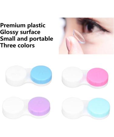 NATUDECO 12-Part Portable Contact Lens Container Kit - Colorful & Large for Travel & Outdoor Activities - Buy Online on GoSupps.com
