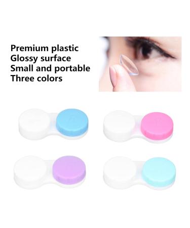 12-Part Eco-Friendly Contact Lens Container Kit - Portable & Colorful Lens Storage Box - Buy Online on GoSupps.com
