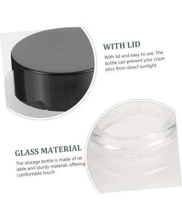 Didiseaon Frosted Glass Jars Cream Sub Container Refillable Lotion Bottle Lotion Containers Glass Cosmetic Cream Bottle Glass Jar with Lid Creami Cosmetic Containers Cream Jar Filling Travel - Buy Online on GoSupps.com