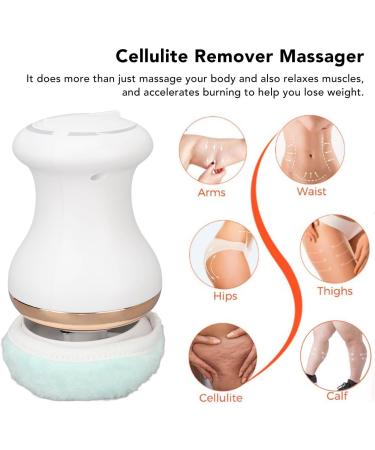 Electrical Massage Device for Body Shaping - Hand & Body Massager with 3 Washable Pads (EU Plug) for Women - Buy Online on GoSupps.com