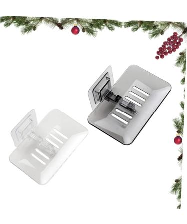 Ciieeo 6 Pcs Soap Dish Holder Organization for Kitchen Container Bath Soap Dish Space Saving Soap Holder Soap Liquid Soap Holder Chapati Roller Big Wooden Bowl Soap Box Wall-mounted - Buy Online on GoSupps.com