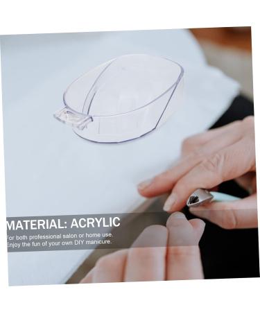 Housoutil Hand Soaking Bowl Nail Spa Bowl Hair Dryer Comb Attachment Doll Cake Pan Manicure Hand Bowl Manicure Bowls for Hands Manicure Supplies Nail Polish Acrylic Miss Care White - Buy Online on GoSupps.com