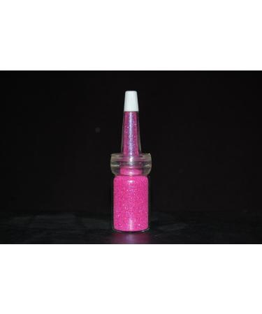 UV Blacklight Reactive Rose Pink Glitter Powder | 10g Face & Body Cosmetic | International Shipping - Buy Online on GoSupps.com